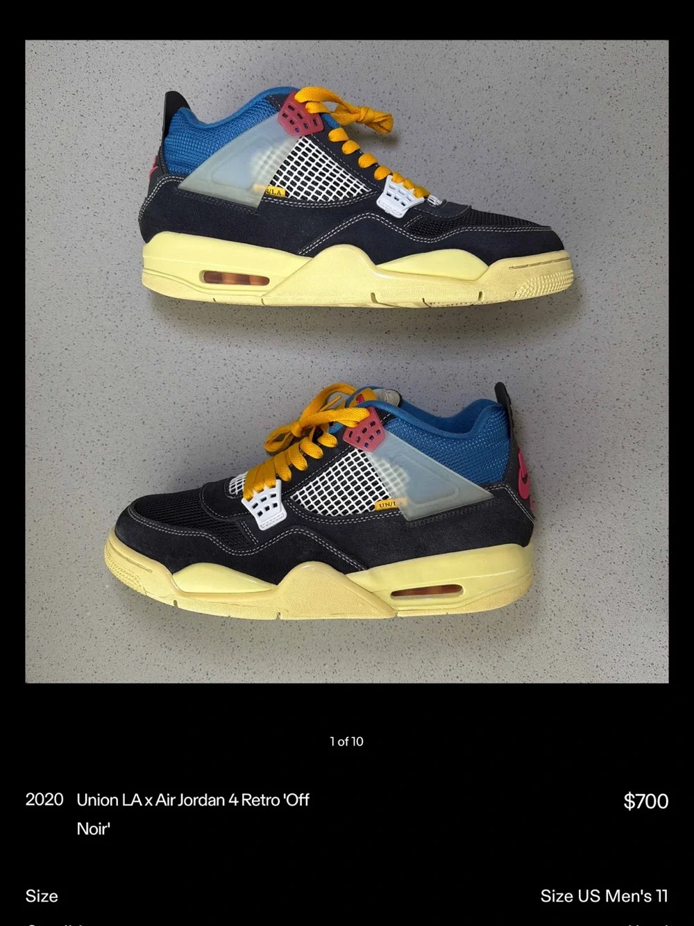 Union LA x Jordan Retro 4